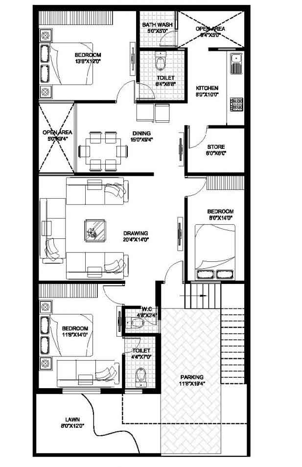 30 Feet By 60 House Plan East Face Everyone Will Like Acha Homes Bank2home