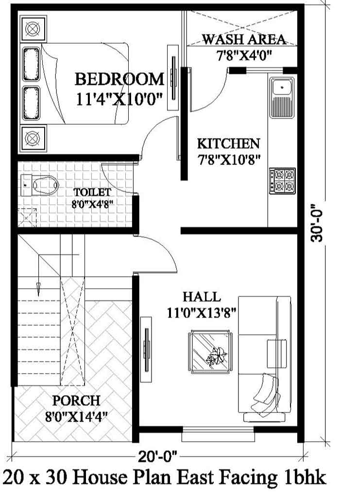 20 x 30 house plans Home Design Ideas