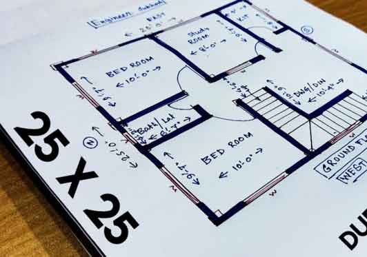 House Plan Map Design