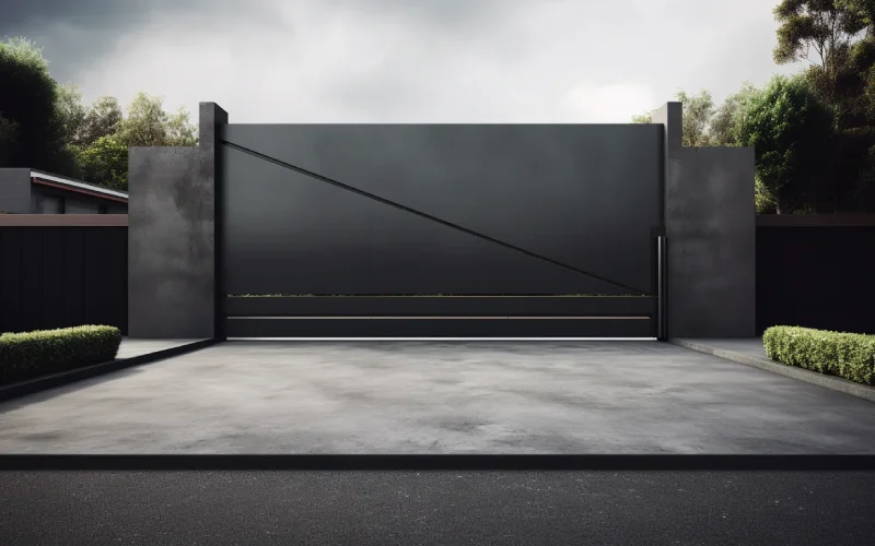 Modern Minimalist Gates