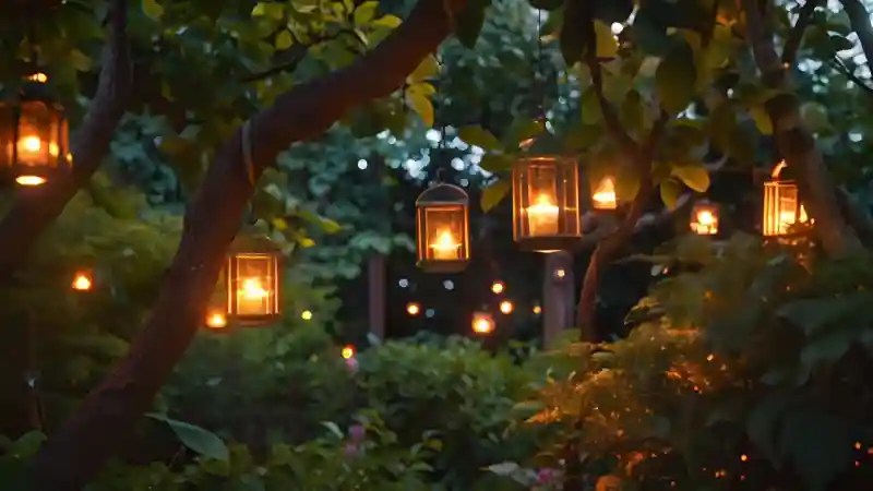 Hanging Lanterns For Garden