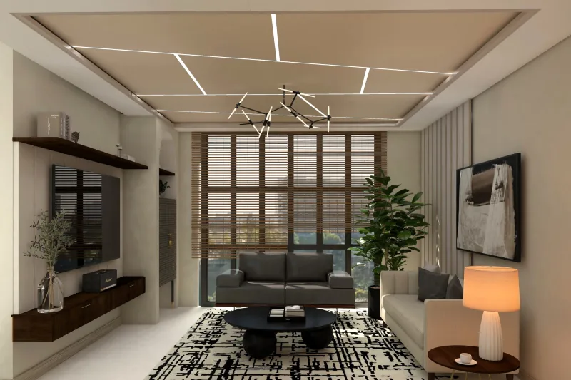 Top living room profile light ceiling designs