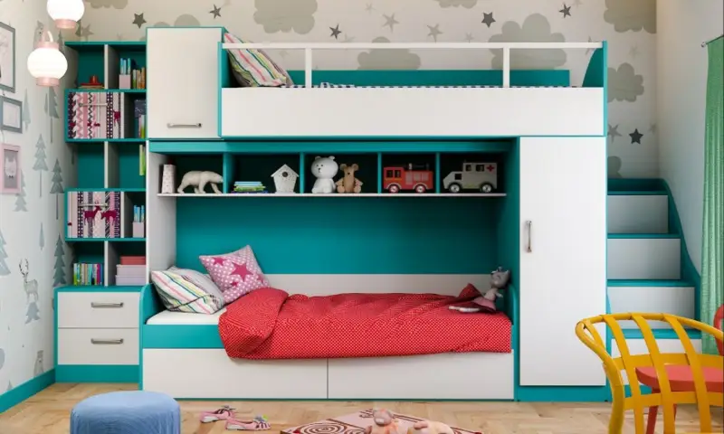 bunk beds special for kids' bedroom design