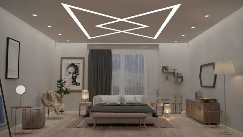 choose the right ceiling design for profile lighting