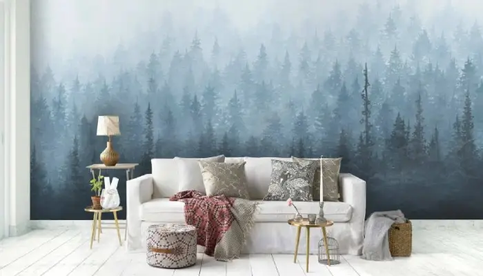 Painting and wallpaper