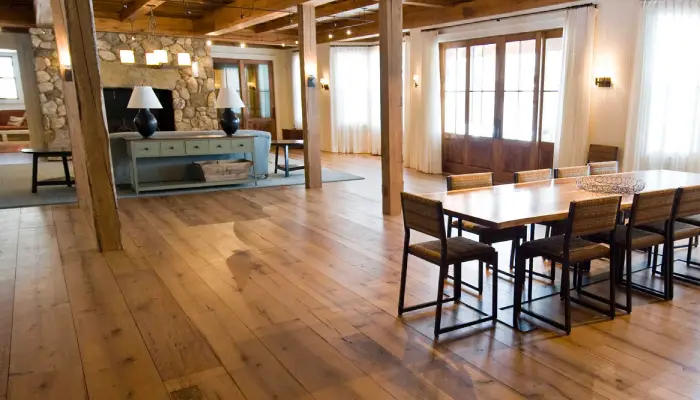 Wide Plank Hardwood Flooring 