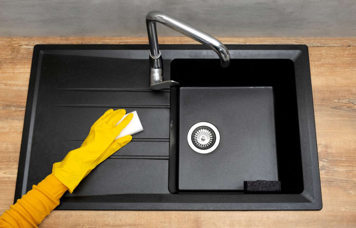 Black Quartz Sink Maintenance Instructions