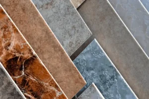 Brown Rectangular Tiles Material Choices