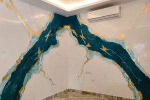 Marble Finish Walls