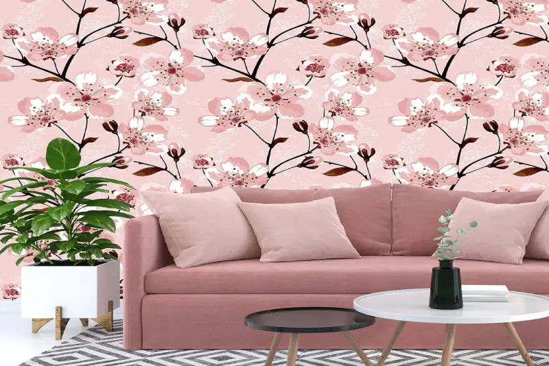 Generate single title from this title Up-to-date Pliable Pink Floral Wallpaper Design for Children Bed room Design in 70 -100 characters. And it should return solely title i dont need any further info or introductory textual content with title e.g: ” Here’s a single title:”